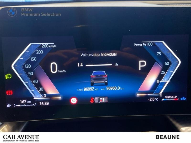 Occasion BMW X1 sDrive18d 150ch xLine First Edition Plus 2022 Saphirschwarz métal 33980 € à Beaune