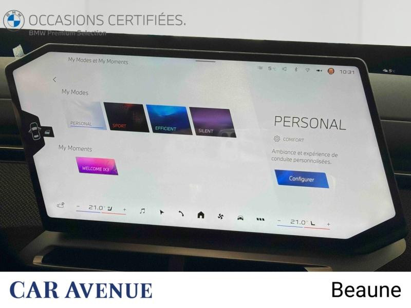 Occasion BMW iX3 50 xDrive 468ch M Sport 2026 Ocean Wave Blue métallisé 81890 € à Beaune