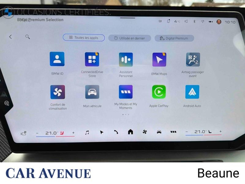 Occasion BMW iX3 50 xDrive 468ch M Sport 2026 Ocean Wave Blue métallisé 81890 € à Beaune