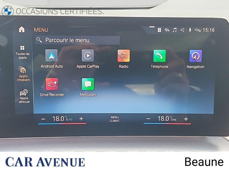 Occasion BMW Série 2 ActiveTourer 218d 150ch Luxury DKG7 2022 Sparkling Copper Grey métallisé 28900 € à Beaune