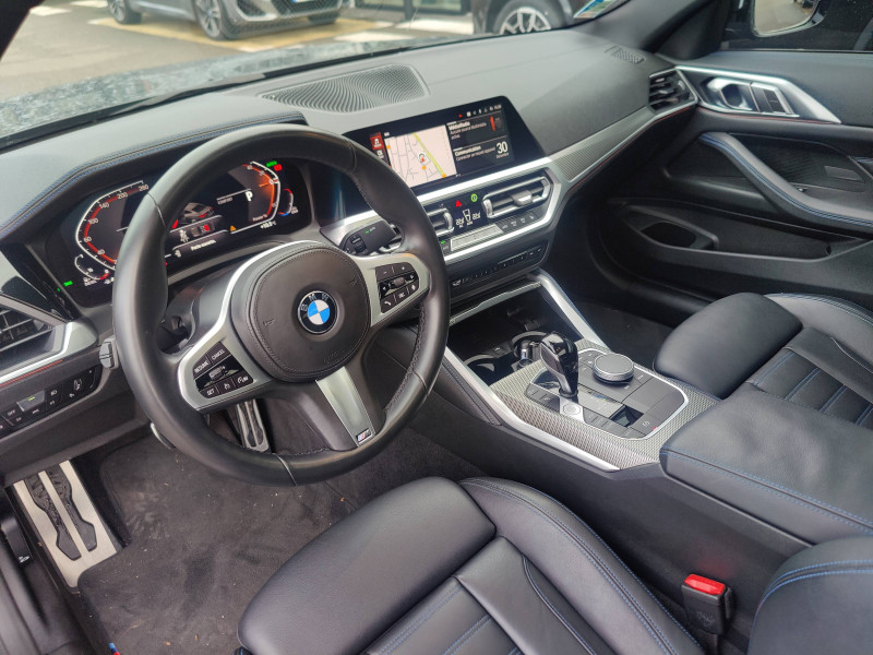 Occasion BMW Série 4 Coupé Coupé 420d xDrive 190 ch BVA8 M Sport 2p 2022 Gris 48456 € à Chaumont