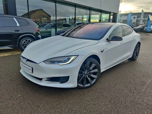 Used TESLA Model S MODEL S 75 RWD  4p 2017 Blanc € 33,980 in Chaumont