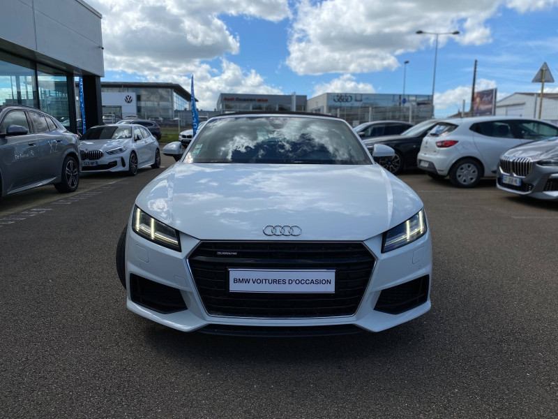 Occasion AUDI TT Roadster 2.0 TFSI 230ch S line quattro S tronic 6 2016 Blanc 22900 € à Chaumont