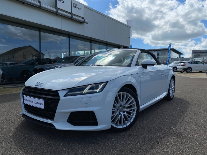 Used AUDI TT Roadster 2.0 TFSI 230ch S line quattro S tronic 6 2016 Blanc € 22900 in Chaumont