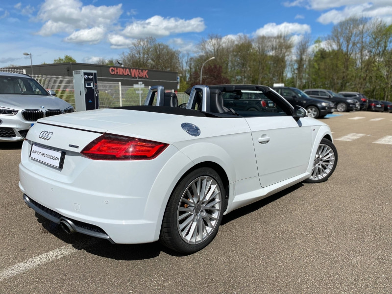 Occasion AUDI TT Roadster 2.0 TFSI 230ch S line quattro S tronic 6 2016 Blanc 22900 € à Chaumont