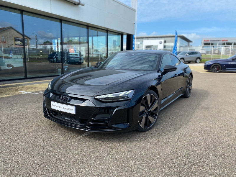 Occasion AUDI e-tron GT 476ch quattro 2022 Noir Mythic métallisé 77890 € à Chaumont