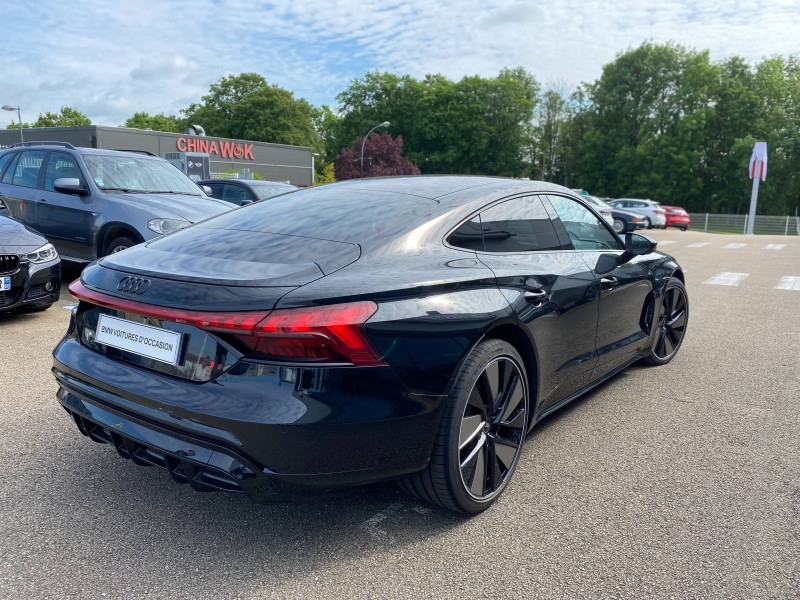 Occasion AUDI e-tron GT 476ch quattro 2022 Noir Mythic métallisé 77890 € à Chaumont