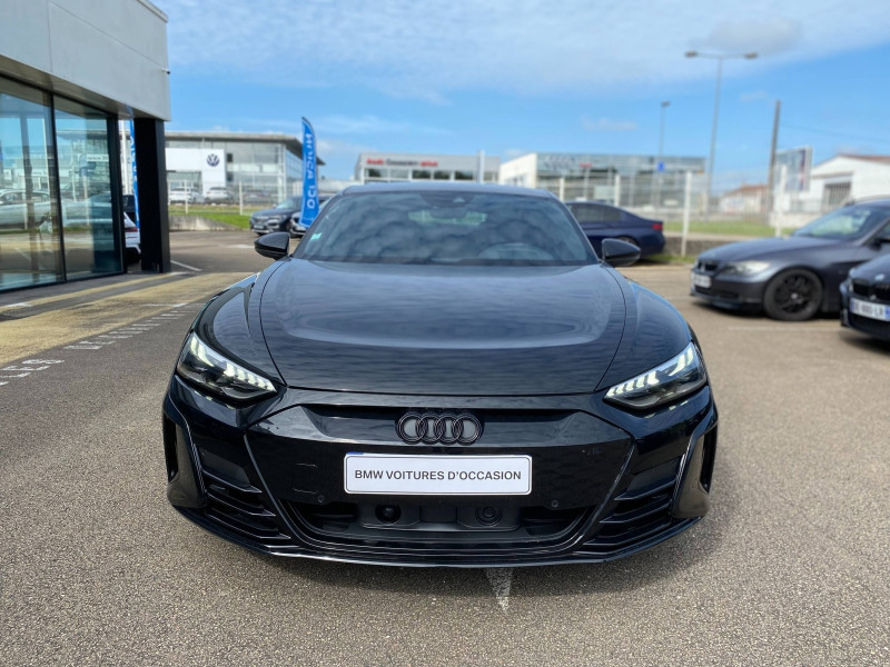 Occasion AUDI e-tron GT 476ch quattro 2022 Noir Mythic métallisé 77890 € à Chaumont