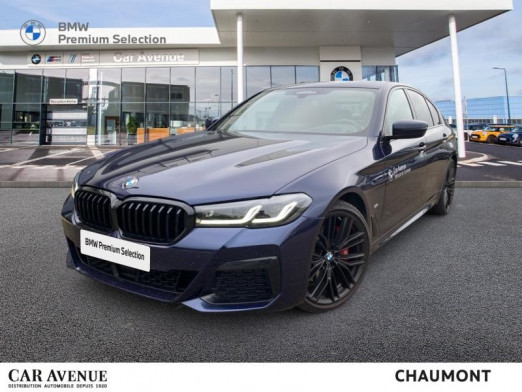 Occasion BMW Série 5 520dA xDrive 190ch M Sport Steptronic 2022 BMW Individual Tanzaniteblau métallisé 41 790 € à Chaumont