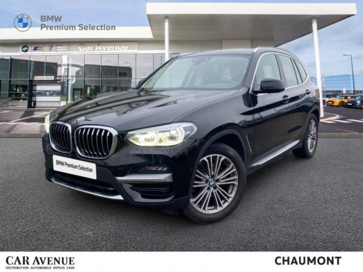 Used BMW X3 xDrive20dA 190ch  Luxury 2021 Schwarz € 34,480 in Chaumont