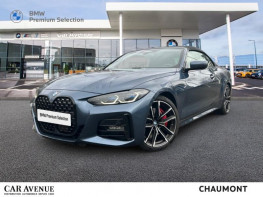 Used BMW Série 4 Cabriolet 430dA 286ch M Sport 2024 Artic Race Blau métallisé € 67990 in Chaumont