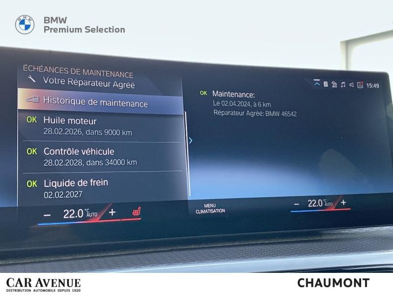 Occasion BMW Série 3 Touring 320dA 190ch M Sport 2024 Saphirschwarz métallisé 53850 € à Chaumont