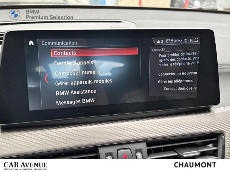 Occasion BMW X2 xDrive25eA 220ch M Sport Euro6d-T 6cv 2021 Saphirschwarz métallisé 29350 € à Chaumont