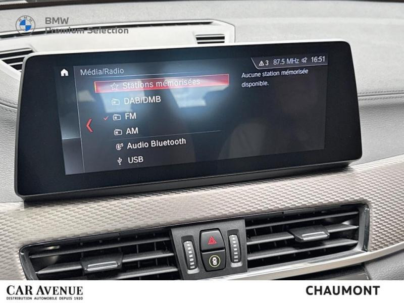 Occasion BMW X2 xDrive25eA 220ch M Sport Euro6d-T 6cv 2021 Saphirschwarz métallisé 29350 € à Chaumont