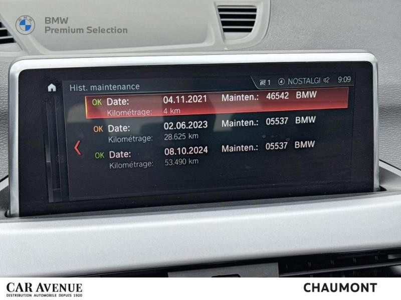 Occasion BMW X1 sDrive18dA 150ch Business Design 2021 Mineralweiss 29750 € à Chaumont