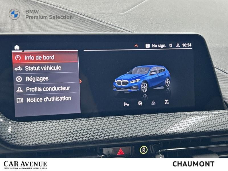 Occasion BMW Série 1 116iA 109ch Edition Sport DKG7 2023 Phytonicblau métallisé 28890 € à Chaumont