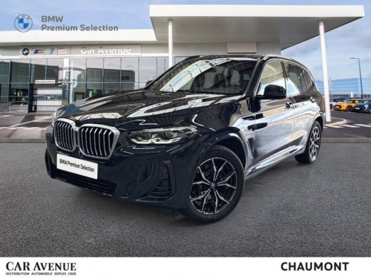 Occasion BMW X3 xDrive30e 292ch M Sport 2022 M Carbonschwarz métallisé 44 490 € à Chaumont