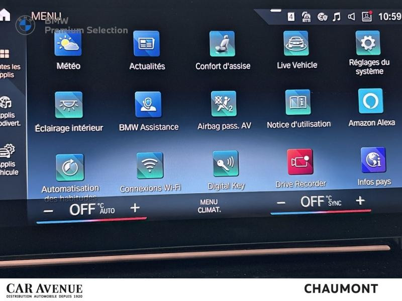 Used BMW X1 sDrive18i 136ch xLine 2022 Saphirschwarz métal € 43900 in Chaumont