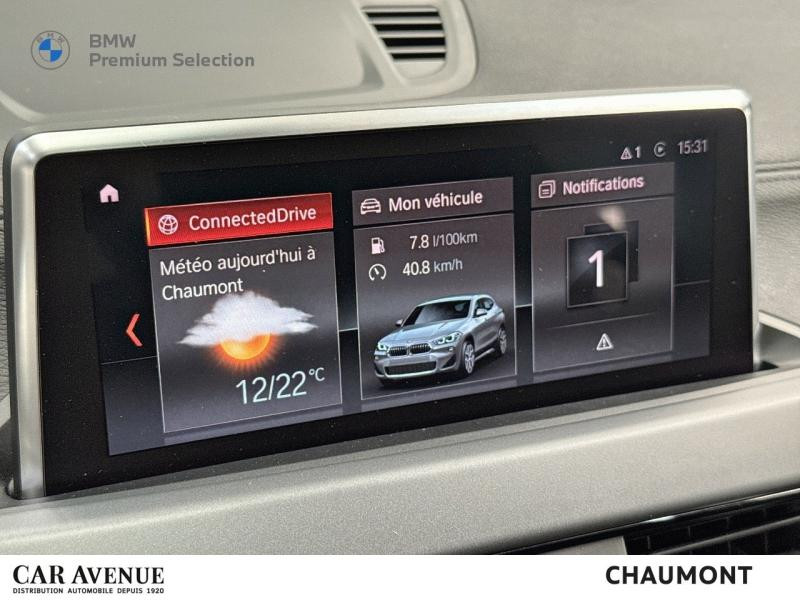 Used BMW X2 sDrive18iA 136ch Edition Goldplay DKG7 2023 Saphirschwarz métallisé € 37990 in Chaumont