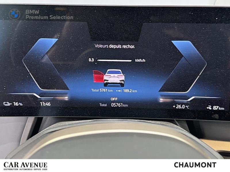 Occasion BMW iX xDrive50 523ch Edition Sport 2025 Blanc 82400 € à Chaumont