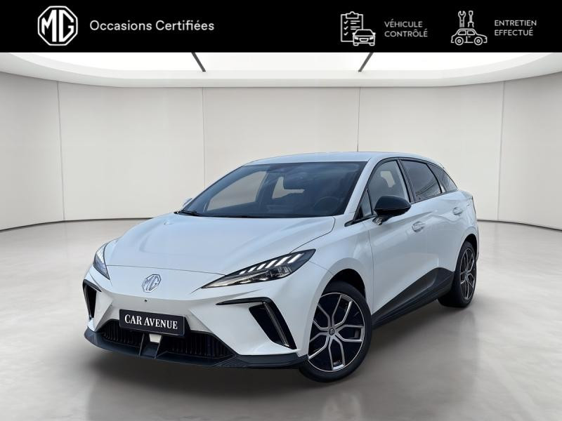 Occasion MG MOTOR MG4 EV 204ch - 64kWh Luxury MY23 2023 Blanc 24990 € à Chaumont