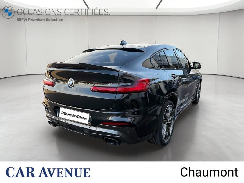 Used BMW X4 M40dA 326ch Euro6d-T 2018 Saphirschwarz € 39490 in Chaumont