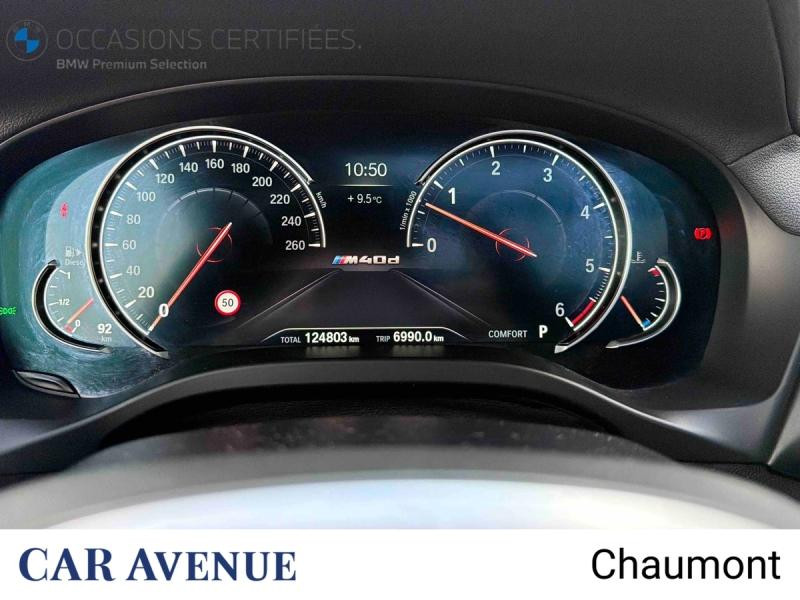 Used BMW X4 M40dA 326ch Euro6d-T 2018 Saphirschwarz € 39490 in Chaumont