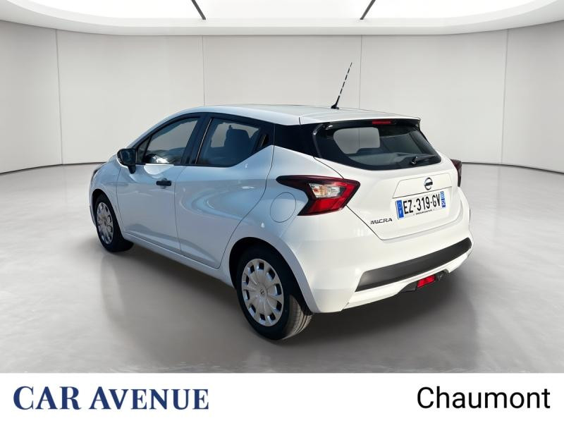 Occasion NISSAN Micra 1.0 71ch Visia Pack 2018 Blanc 9990 € à Chaumont