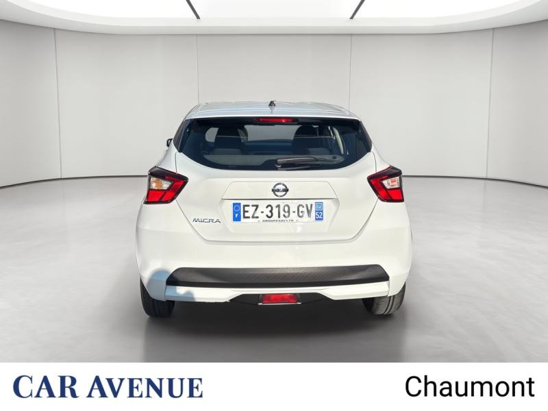 Occasion NISSAN Micra 1.0 71ch Visia Pack 2018 Blanc 9990 € à Chaumont