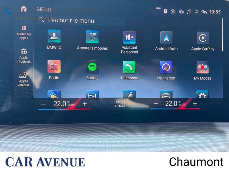 Occasion BMW Série 2 ActiveTourer 218i 136ch DKG7 2023 Saphirschwarz métallisé 27900 € à Chaumont