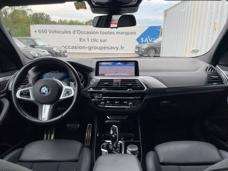 Occasion BMW X3 X3 xDrive20d 190ch BVA8 M Sport 5p 2021 Noir 37489 € à Chalon-sur-Saône