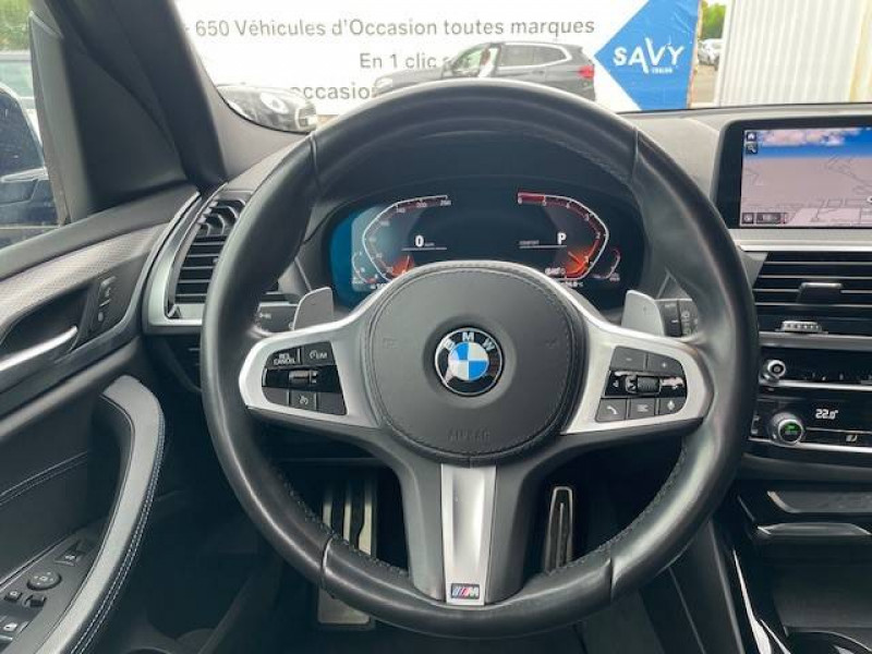 Occasion BMW X3 X3 xDrive20d 190ch BVA8 M Sport 5p 2021 Noir 37489 € à Chalon-sur-Saône