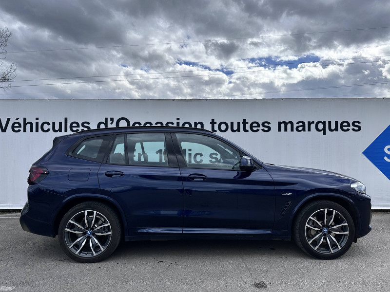 Occasion BMW X3 X3 xDrive 30e 292ch BVA8 M Sport 5p 2024 Bleu 57900 € à Chalon-sur-Saône