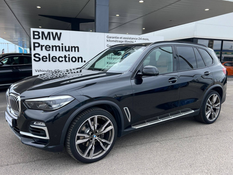 Occasion BMW X5 X5 xDrive30d 265 ch BVA8 xLine 5p 2019 Noir 48961 € à Dijon