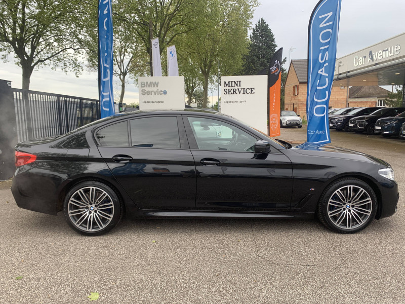 Occasion BMW Série 5 530e iPerformance 252 ch BVA8 M Sport 4p 2019 Noir 39900 € à Dijon
