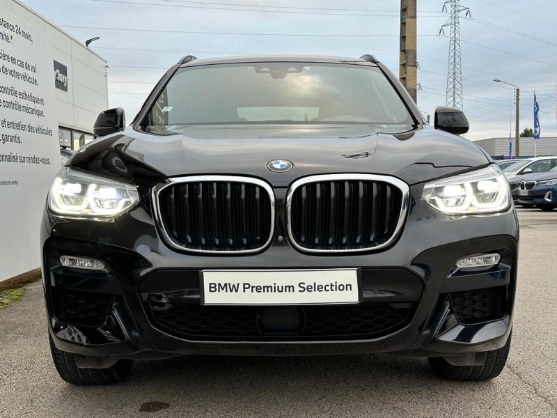 Occasion BMW X3 xDrive30eA 292ch M Sport 10cv 2021 Saphirschwarz 52900 € à Dijon