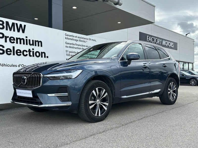 Occasion VOLVO XC60 T6 AWD 253 + 145ch Inscription Geartronic 2021 Bleu fonce 43900 € à Dijon