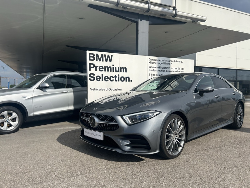 Occasion MERCEDES-BENZ Classe CLS 450 367ch EQ Boost AMG Line+ 4Matic 9G-Tronic Euro6d-T 2020 Gris sélénite 58900 € à Dijon