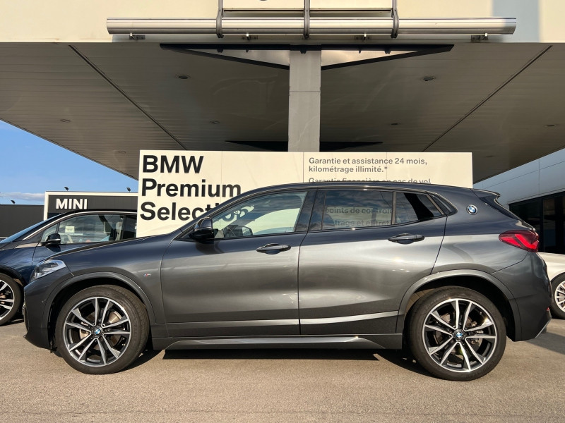 Occasion BMW X2 sDrive18iA 136ch M Sport DKG7 2021 Mineralgrau 31500 € à Dijon