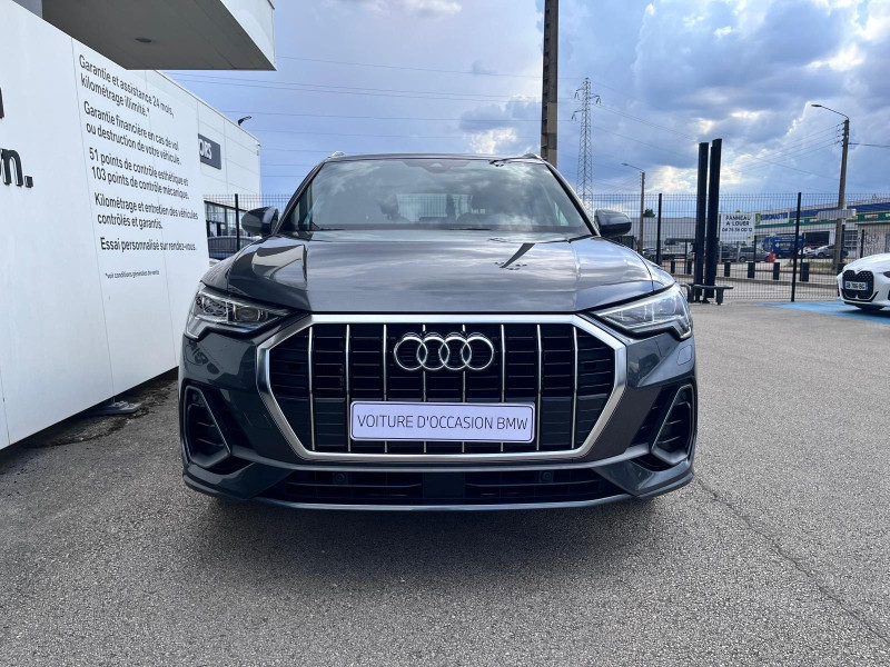 Occasion AUDI Q3 35 TFSI 150ch Mild Hybrid S line S tronic 7 2020 Gris Chronos métallisé 30900 € à Dijon