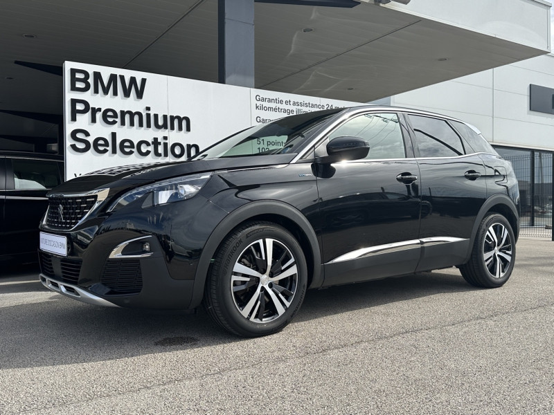 Used PEUGEOT 3008 HYBRID 225ch GT Line e-EAT8 10cv 2020 Noir Perla Nera (M) € 24900 in Dijon