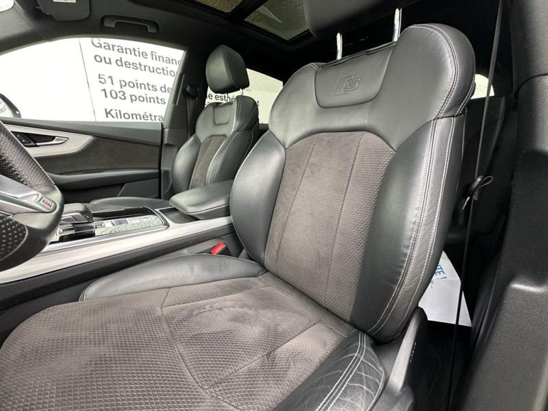 Occasion AUDI Q8 50 TDI 286ch S line quattro tiptronic 8 2019 Gris clair 52900 € à Dijon