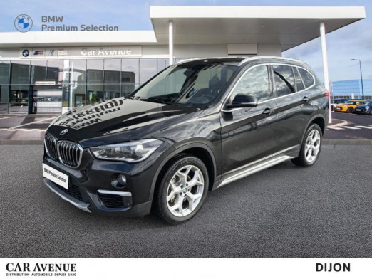 Occasion BMW X1 sDrive18dA 150ch xLine 2017 Saphirschwarz 24 900 € à Dijon