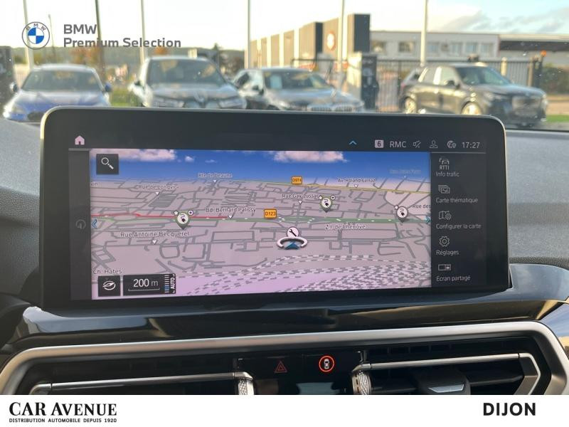 Occasion BMW X3 xDrive30e 292ch xLine 2021 Saphirschwarz métallisé 40990 € à Dijon