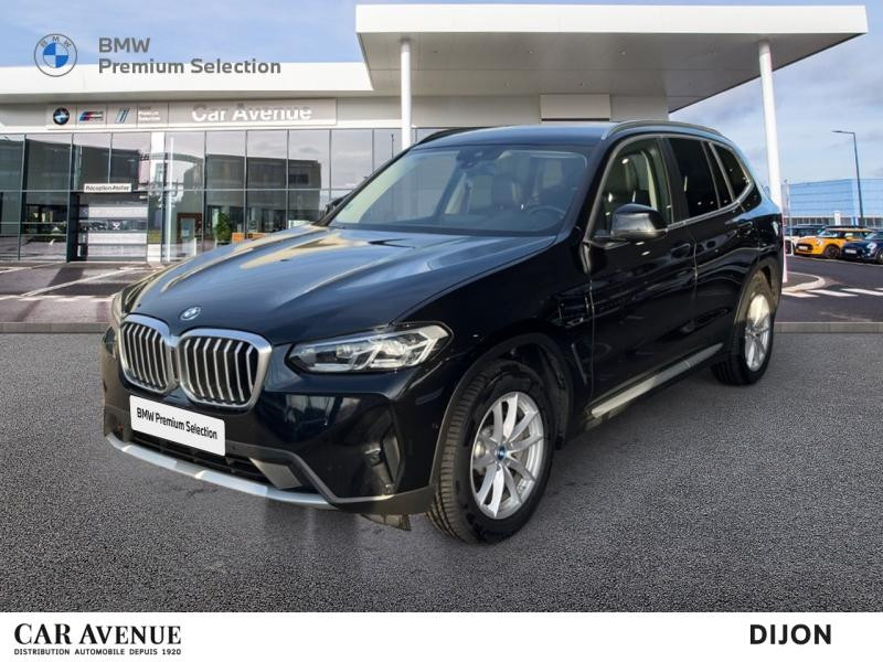 Occasion BMW X3 xDrive30e 292ch xLine 2021 Saphirschwarz métallisé 40990 € à Dijon