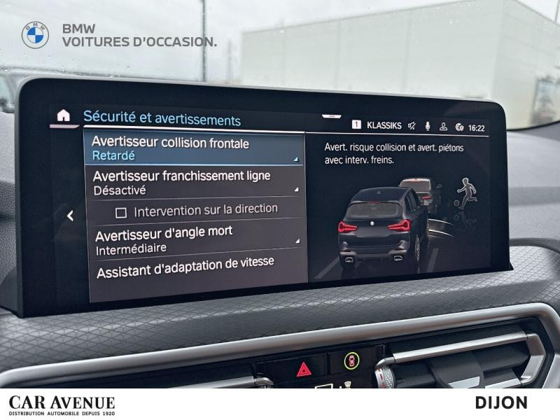 Occasion BMW X3 xDrive30e 292ch M Sport 2024 M Carbonschwarz métallisé 67990 € à Dijon
