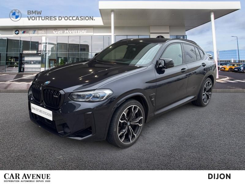 Occasion BMW X4 M 3.0i 510ch Competition 2021 M Carbonschwarz métallisé 84990 € à Dijon