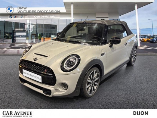 Used MINI Cabrio Cooper S 178ch Edition Camden BVA7 2020 Pepper White € 26,500 in Dijon