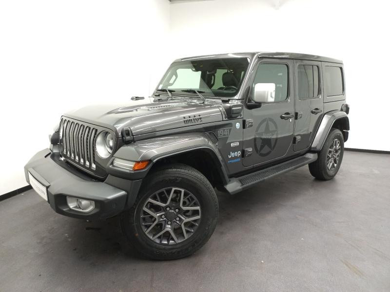 Used JEEP Wrangler 2.0 T 380ch 4xe Overland Command-Trac 2021 Sting Gray € 54990 in Dijon