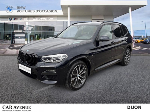 Occasion BMW X3 xDrive20d 190ch M Sport 2021 M Carbonschwarz métallisé 34 900 € à Dijon